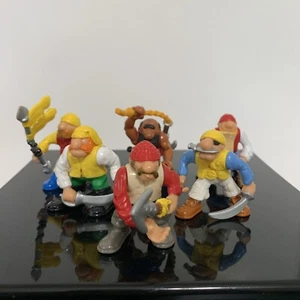 Vintage 1990s Lot of 6 Fisher Price Pirates Great Adventures Action Figures - Picture 1 of 14