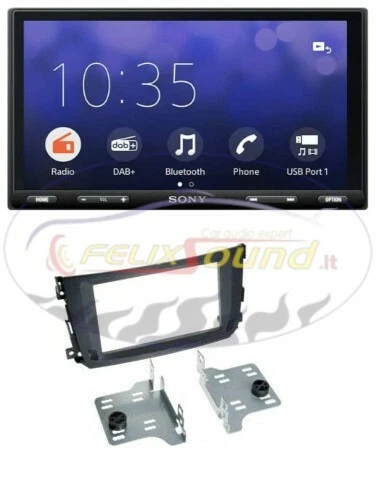 Autoradio SONY XAV-AX3250 Monitor DAB USB BT Android Apple OMAGGIO RetroCamera