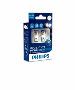 Philips Position Lamp Led T10 6000K 130Lm 12V 1.3W 127016000KX2 JP - Picture 1 of 2