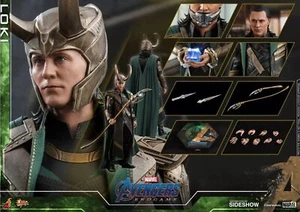 EN STOCK MMS579 Figura de acción 1/6 Hot Toys Avengers Endgame Loki Tom Hiddleston - Imagen 1 de 8