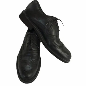 ROCKPORT Dresssports Wingtip Oxfords Black Leather Men's Shoes Size 11.5 Med - Picture 1 of 12