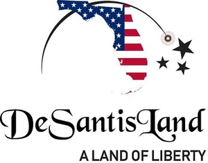 Ron Desantis Bumper Sticker 6" x 5", Rectangle Car Vinyl, DeSantisLand - Picture 1 of 1