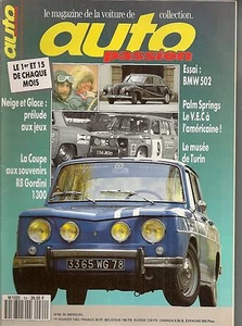 AUTO PASSION 64 RENAULT 8 GORDINI 1300 R8 BMW 502 1951 GP PALM SPRING LE CAP ALG - Imagen 1 de 1