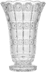 Cristallo di Boemia AU52259 Vaso 12,25" 500PK Cristallo di Boemia, Cristallo Tagliato a Mano - Foto 1 di 3