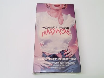 Women's Prison Massacre VHS USA NTSC Vestron WIP Cult Laura Gemser Bruno Mattei  - Bild 1 von 4