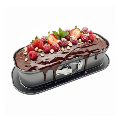 Springform Kastenform Backform Kuchenform Brotbackform Königskuchenform länglich - Bild 1 von 4