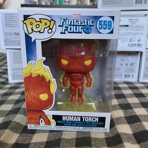 Human Torch, Marvel, Fantastic Four, Funko Pop, #559 - Bild 1 von 6