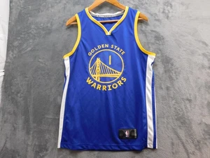 Golden State Warriors Jersey Mens Small Blue NBA Basketball Klay Thompson Finals - Picture 1 of 14