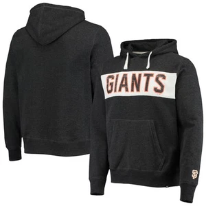 Men's '47 Black San Francisco Giants Team Pullover Hoodie - Picture 1 of 5