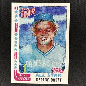 2025 Topps Shoebox Treasures #61 Shoebox Treasures Stamp George Brett /99 - Bild 1 von 2