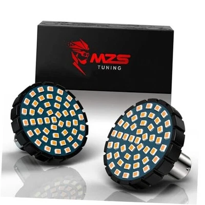  1157 Bombilla LED Señales de Giro Moto Luz de Correr Tamaño Regular 1157 Ámbar Foto 1 de 4