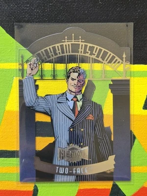 Two Face- Arkham Asylum #8- 2025 Metal Universe Batman- Acetate SP - Image 1 of 2