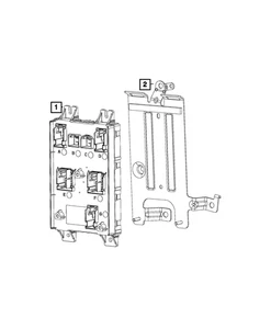Genuine Mopar Body Controller Module 68677870AA - Picture 1 of 1