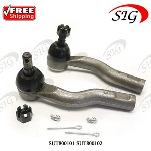 Left & Right Outer Tie Rod Ends for Ford Fusion 2006-2009 2Pc - Picture 1 of 9