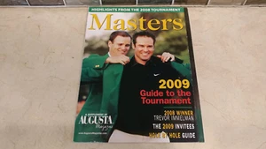 BRAND NEW UNREAD 2009 PGA MASTERS GUIDE TO THE TOURNAMENT - Picture 1 of 1