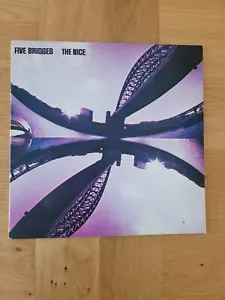THE NICE FIVE BRIDGES UK 1970 .Charisma Pink Scroll label - Picture 1 of 5