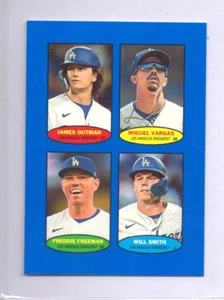 2023 Heritage Stamps BLUE # 74S - 29/30/31/32 Vargas/Outman/Freeman/Smith - Bild 1 von 2