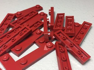 LEGO (x20) Dark Red 1x4 Plates Modified 2 Studs 92593 Authentic LEGO PARTS - Bild 1 von 5