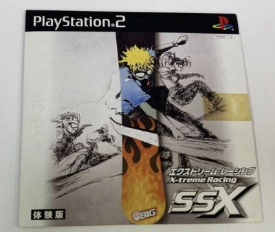 Sony PlayStation 2 PS2 X-treme Racing SSX Not For Sale Japan w/ Box 5129 SP - Image 1 of 3