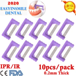 10X Dental Lab IPR Strips 0.2MM Orthodontic Interproximal Reduction Polish Strip - Picture 1 of 11
