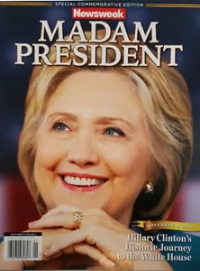 2016 Hillary Clinton signora presidente errore rivista newsweek - Foto 1 di 1
