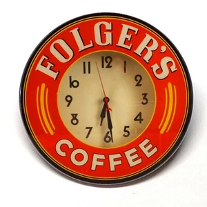Faltschachtel Kaffee Werbeuhr Kühlschrankmagnet KAUFEN 3 ERHALTEN 4 KOSTENLOSE MISCHUNG & MATCH - Bild 1 von 2