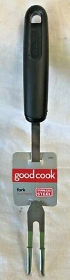 Good Cook Stainless Steel Fork 2 Tines 12" Long Great For Turkey Time - Image 1 of 4