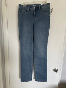 Style & Co Womens High Rise Tummy Control Long Length Jeans Size 6L NWT - Picture 1 of 5