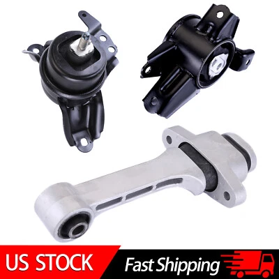 3X Engine Motor & Transmission Mount Kit For 2011-2015 Hyundai Sonata 2.0L 2.4L Foto 1 de 4