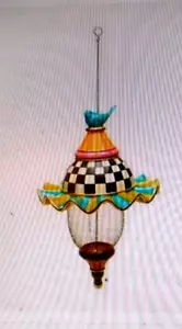 MACKENZIE-CHILDS FEATHERED NEST BIRD FEEDER,NEW - Picture 1 of 1