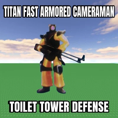 Titan Fast Armored Cameraman | Toilet Tower Defense | TTD | Cheapest and Fast