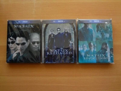 The Matrix 1-3 Blu Ray Steelbooks - Image 1 of 4