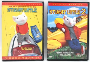 Lot of 2 Stuart Little DVDs - Stuart Little 1 (Coll Ed WS) and SL 2 (Special Ed) - Picture 1 of 8