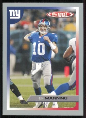 2005 Topps Total Silver #284 Eli Manning - Image 1 of 2