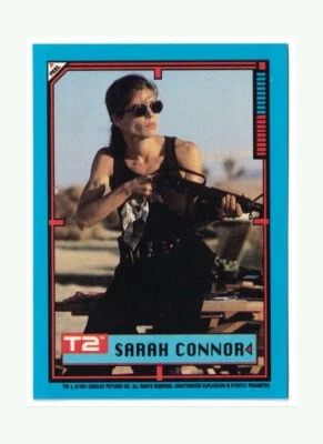 1991 Topps Terminator 2: Judgement Day Stickers #3 Sarah Connor - Image 1 of 3