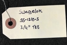 New listing
SWAGELOK SS-1210-3 STAINLESS STEEL 3/4 TEE *NEW*