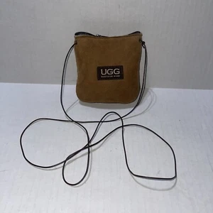 UGG Suede and Shearling Crossbody Bag Australia UGG - Picture 1 of 13