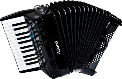 Roland FR-1X BK Black V-Accordion 26 Piano Key Built-in Amplifier and Speaker - Image 1 of 4