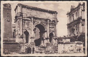 AX4294 Roma 1936 - Bow By Septimius Severus - Animated - Card Postal