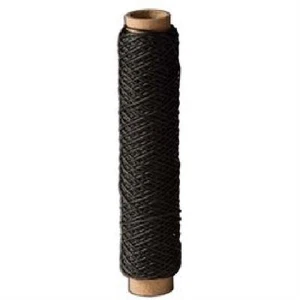 Waxed Thread 138 Fine 25 Yards (22.9 m) Black 1206-01 by Tandy Leather - Picture 1 of 1