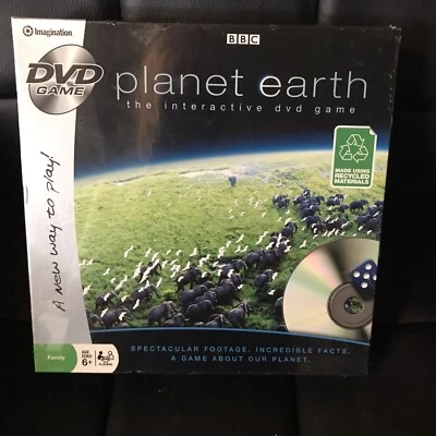 Planet Earth DVD Game - The Interactive DVD Game BBC Imagination NIB - Image 1 of 4