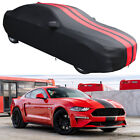 For Ford Mustang 2000-2021 Satin Stretch Indoor Car Cover Dust Scratch Protect