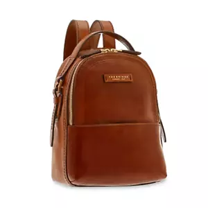 The Bridge Woman Backpack PearlDistrict Line Brown Leather 04123701-14 - Picture 1 of 4