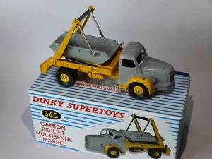Camion BERLIET Multibenne Marrel - ref 34C au 1/43 de dinky supertoys atlas - Imagen 1 de 5