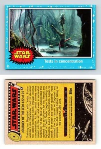Tests In Concentration #22 Journey To Star Wars The Last Jedi 2017 Topps Card - Picture 1 of 1
