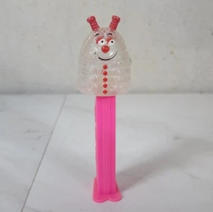 Retired Pez Clear Crystal Centipede Bugz Bugs ~ Pink Stem 4.9 Slovenia - Picture 1 of 6