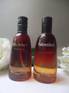 CHRISTIAN DIOR Fahrenheit 40ml EDT Priceless Vintage 1989 +25ml Later Aftershave - Picture 1 of 7