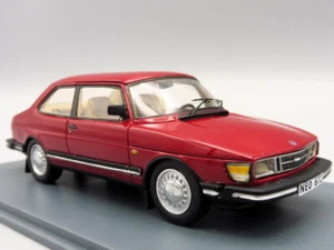 Saab 90 1985 Cherry Rojo 1/43 Neoscalemodels NEO43672 900 - Picture 1 of 12