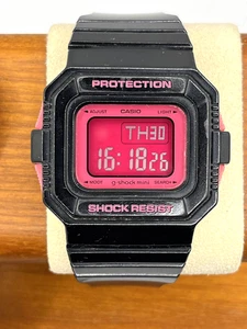 Casio G-Shock Mini GMN-550-1B Pink & Schwarz Eckig Damen Digitaluhr GMN 550 - Bild 1 von 6