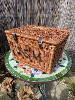 Fortnum and Mason F&M Wicker Hamper Basket - Image 1 of 3